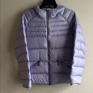 Like New! Adidas Porsche Design Down Light Purple Puffer Jacket in Size 40